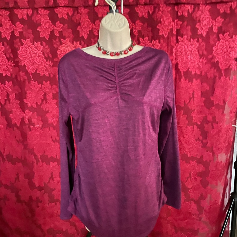 M Athletic Works Women's Top in Rich Purple